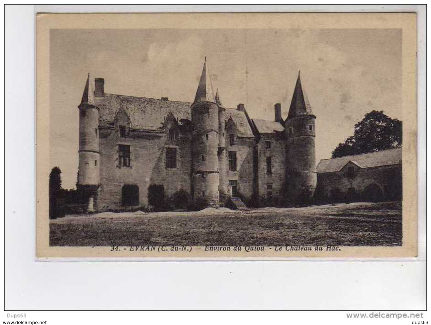 EVRAN - Le Château Du Hac - Très Bon état - Evran