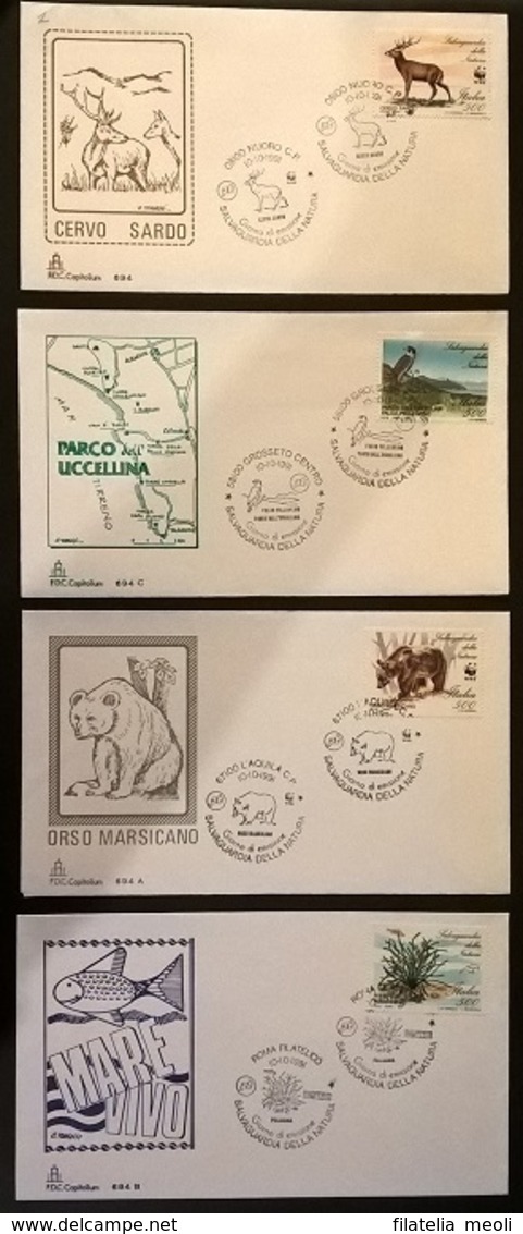 ITALIA 1991 NATURA - FDC