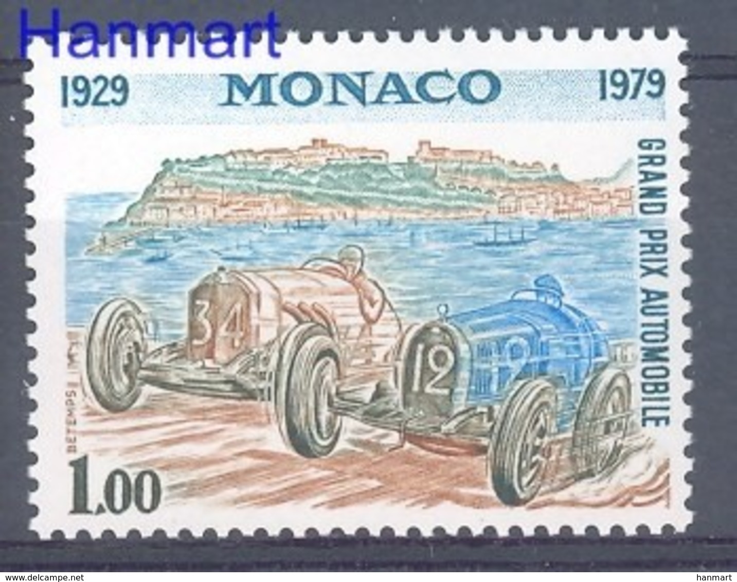 Monaco 1979 Mi 1378 MNH ( ZE1 MNC1378 ) - Voitures
