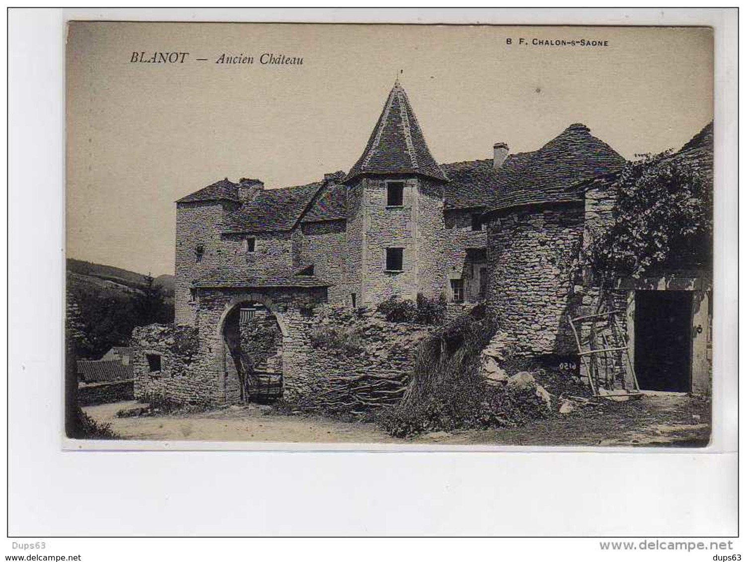 BLANOT - Ancien Château - Très Bon état - Autres & Non Classés