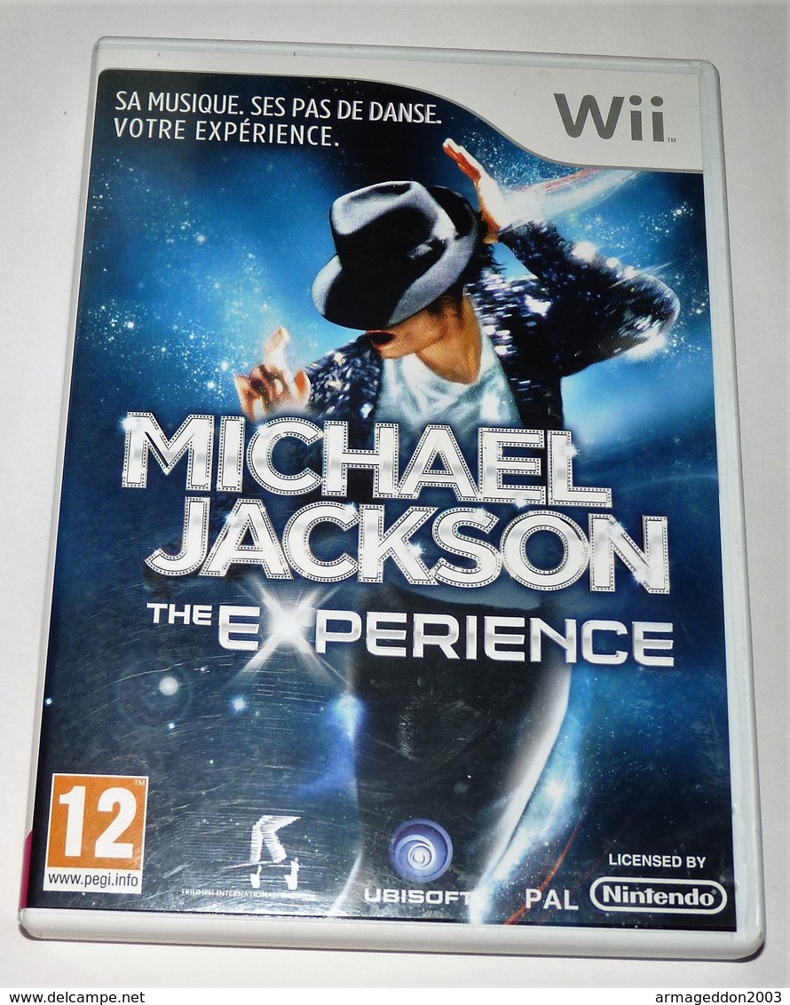 JEU WII MICHAEL JACKSON THE EXPERIENCE BE FONCTIONNEL COMPLET / PAL FRANCAIS - Wii