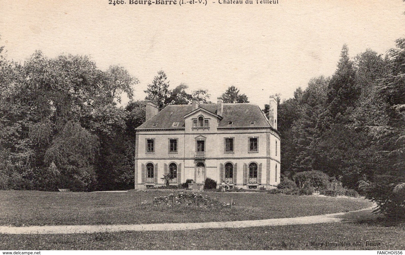 Bourg - Barré (35) -Château Du Teilleul. - Autres & Non Classés