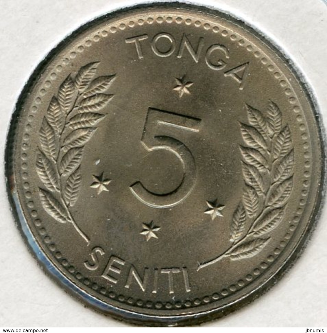 Tonga 5 Seniti 1967 KM 6 - Tonga