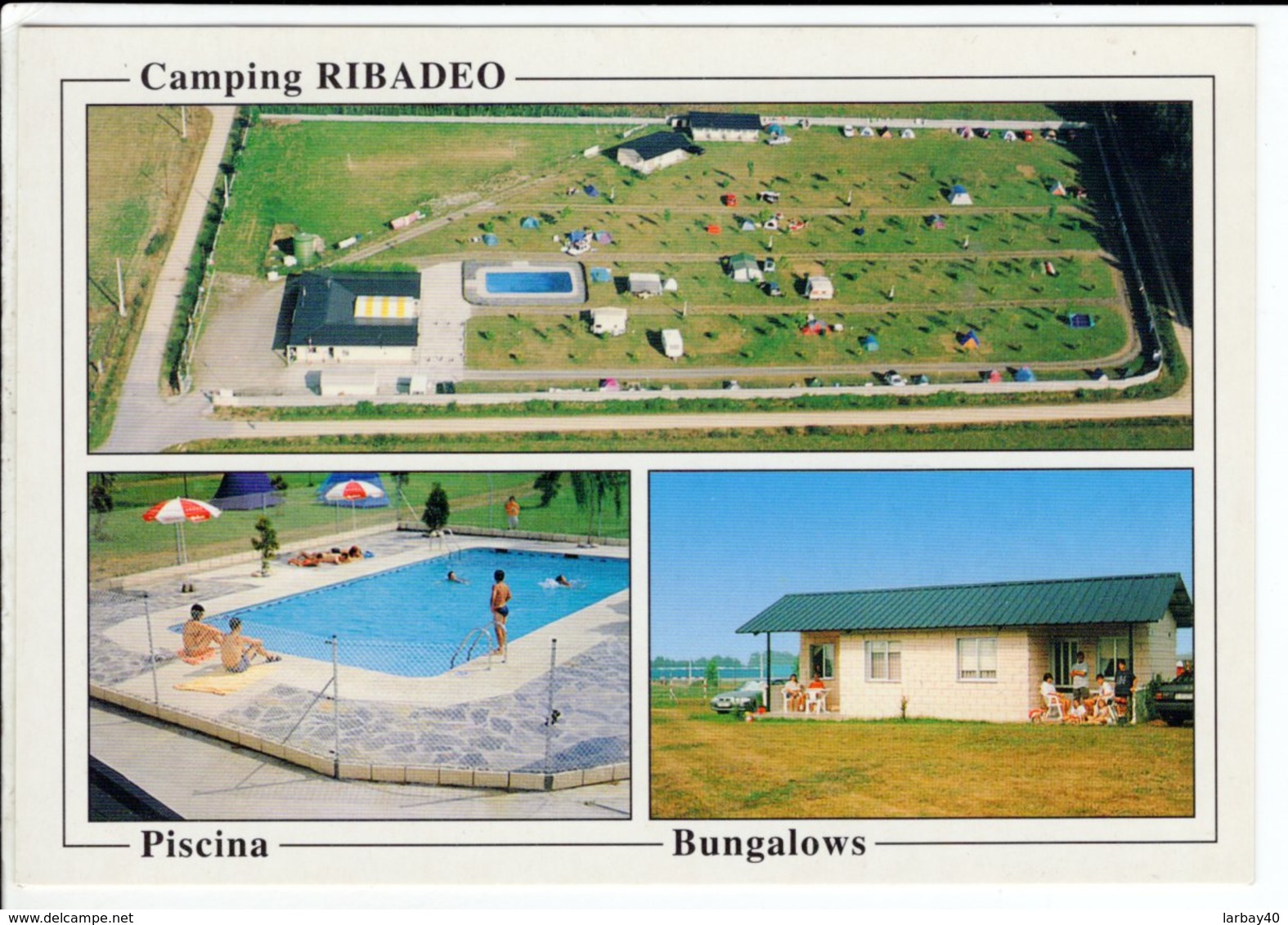 Cp Carte Postale  - Camping Ribadeo Lugo - Lugo