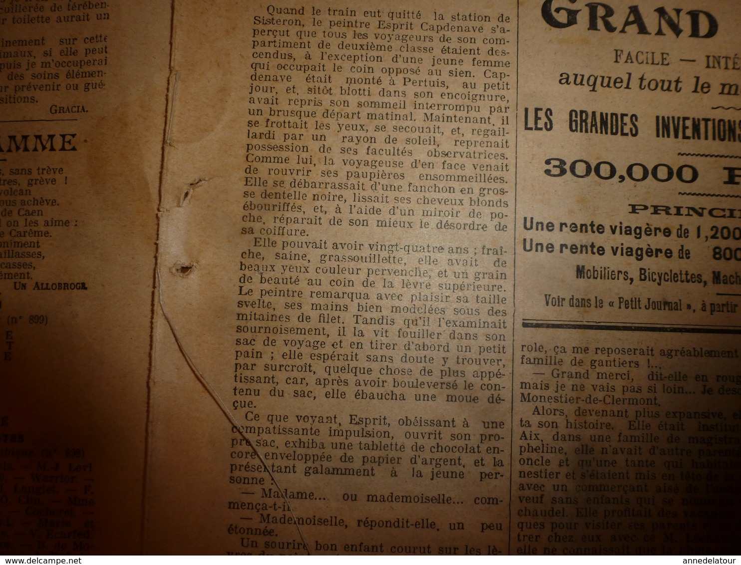 1908 LE PETIT JOURNAL:Lisbonne;Idylle Du Peintre Esprit Capdenave Et Louise,fille De Gantier à Monestier-de-Clermont;etc - Le Petit Journal