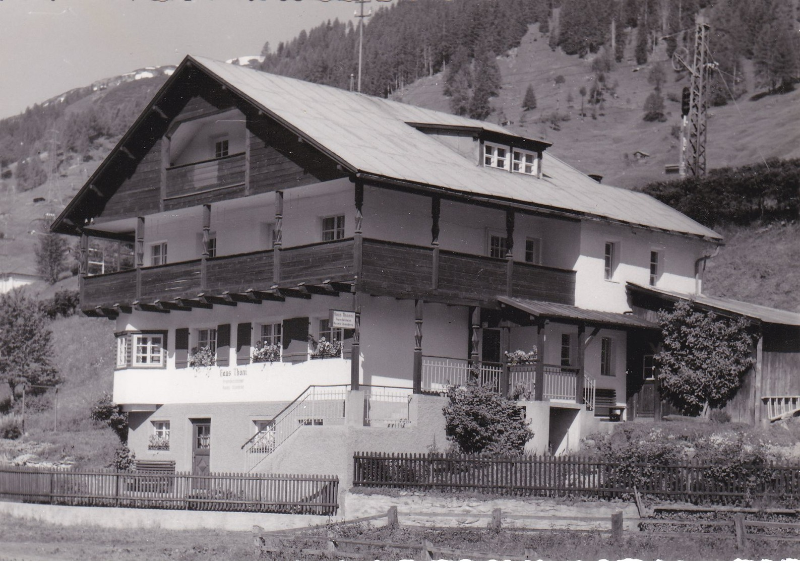 (1466) Österreich Pension Eugen Thöni Tirol St. Anton Am Arlberg - St. Anton Am Arlberg