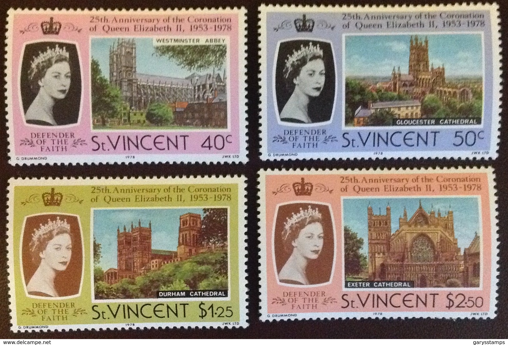 St Vincent 1978 Coronation Anniversary MNH - St.Vincent Und Die Grenadinen