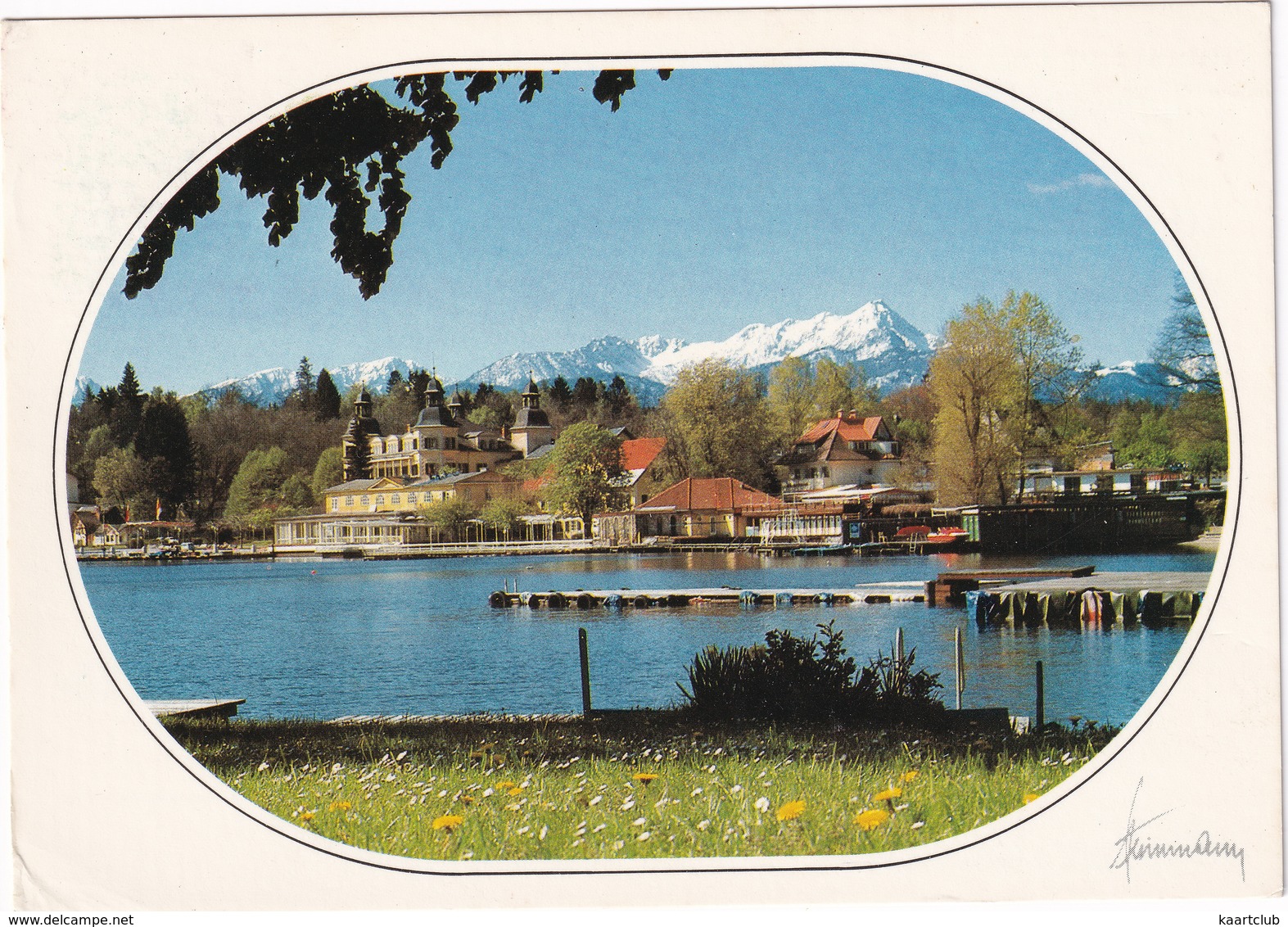 Velden Am Wörther See Mit Mittagskogel (2143 M.) - (Kärnten) - Velden