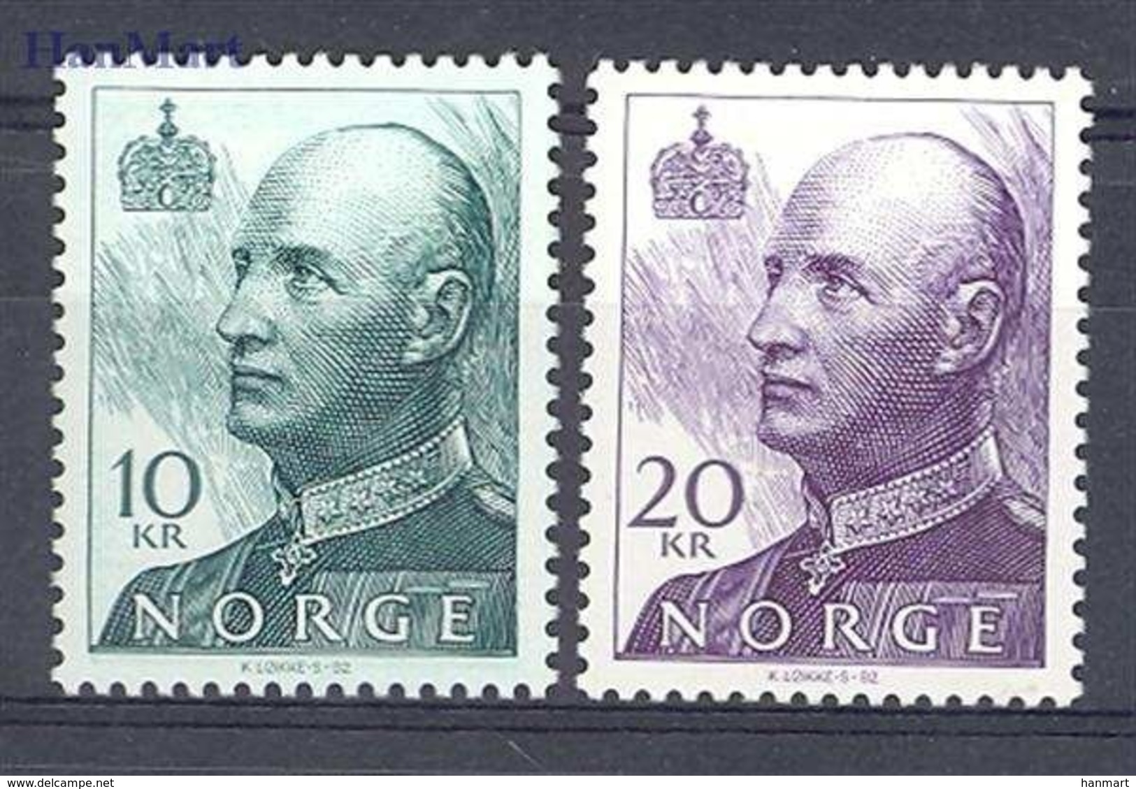 Norway 1993 Mi 1131-1132Ax MNH ( ZE3 NRW1131-1132Ax ) - Autres & Non Classés