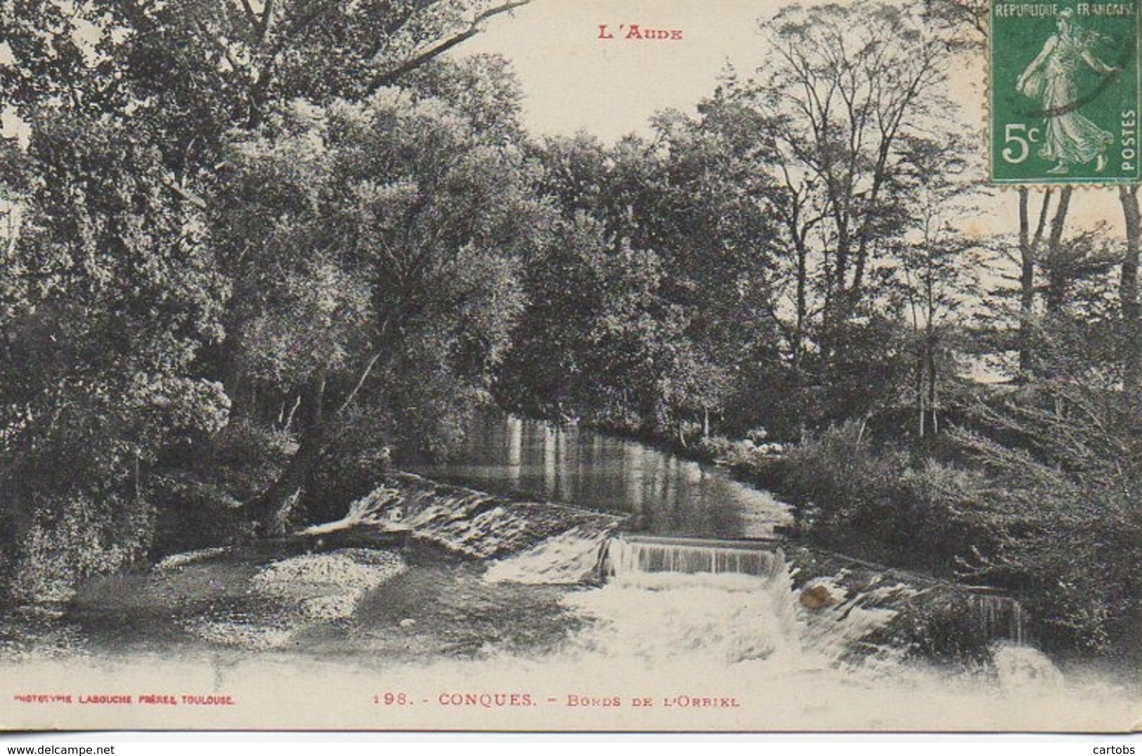 11 CONQUES Bord De L'Orbiel - Conques Sur Orbiel