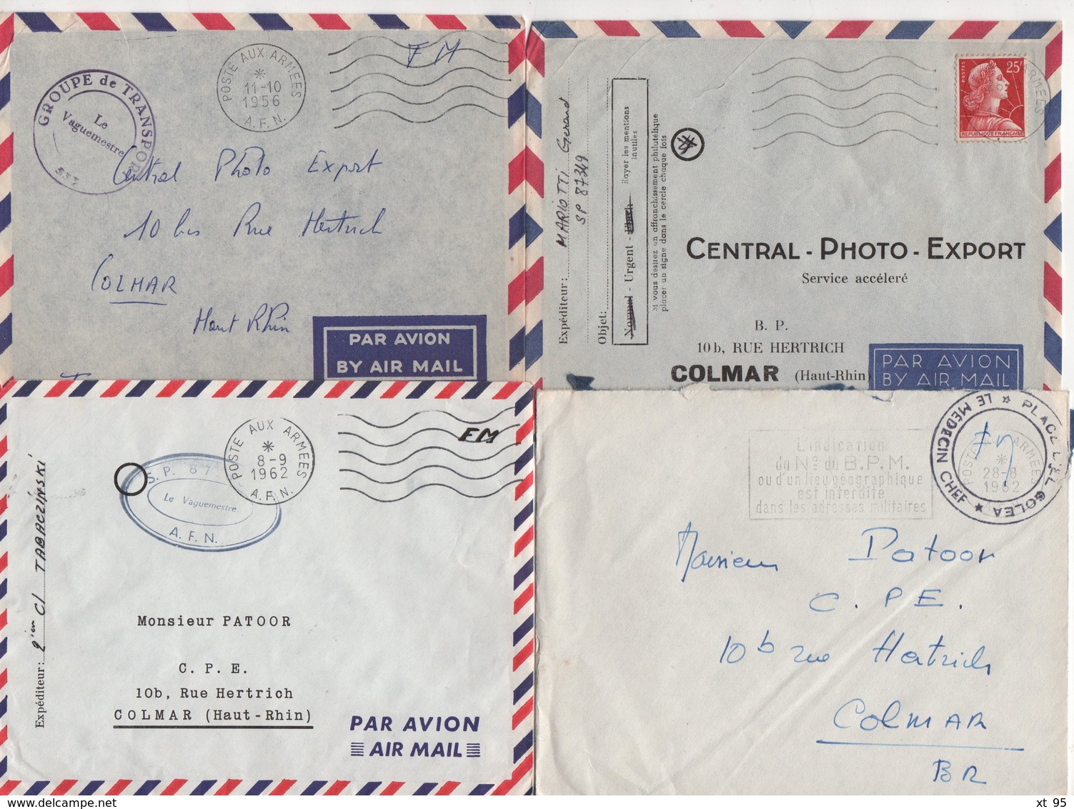 Guerre D'Algerie - Poste Aux Armees AFN - Lot De 20 Lettres - Voir Scan - Guerre D'Algérie