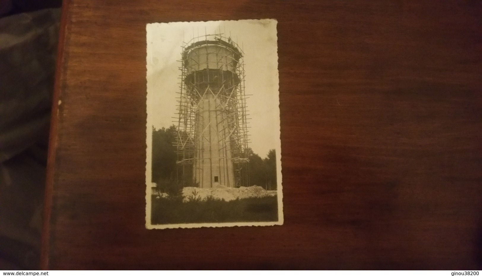 Carte Photo De Construction D'un Château D'eau - Photos