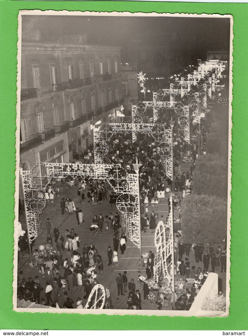 BISCEGLIE FOTO Festa Del Santo Patrono Dimensioni : 17,5 X 12,5 Cm  Foto M. ALBRIZIO BISCEGLIE - Bisceglie