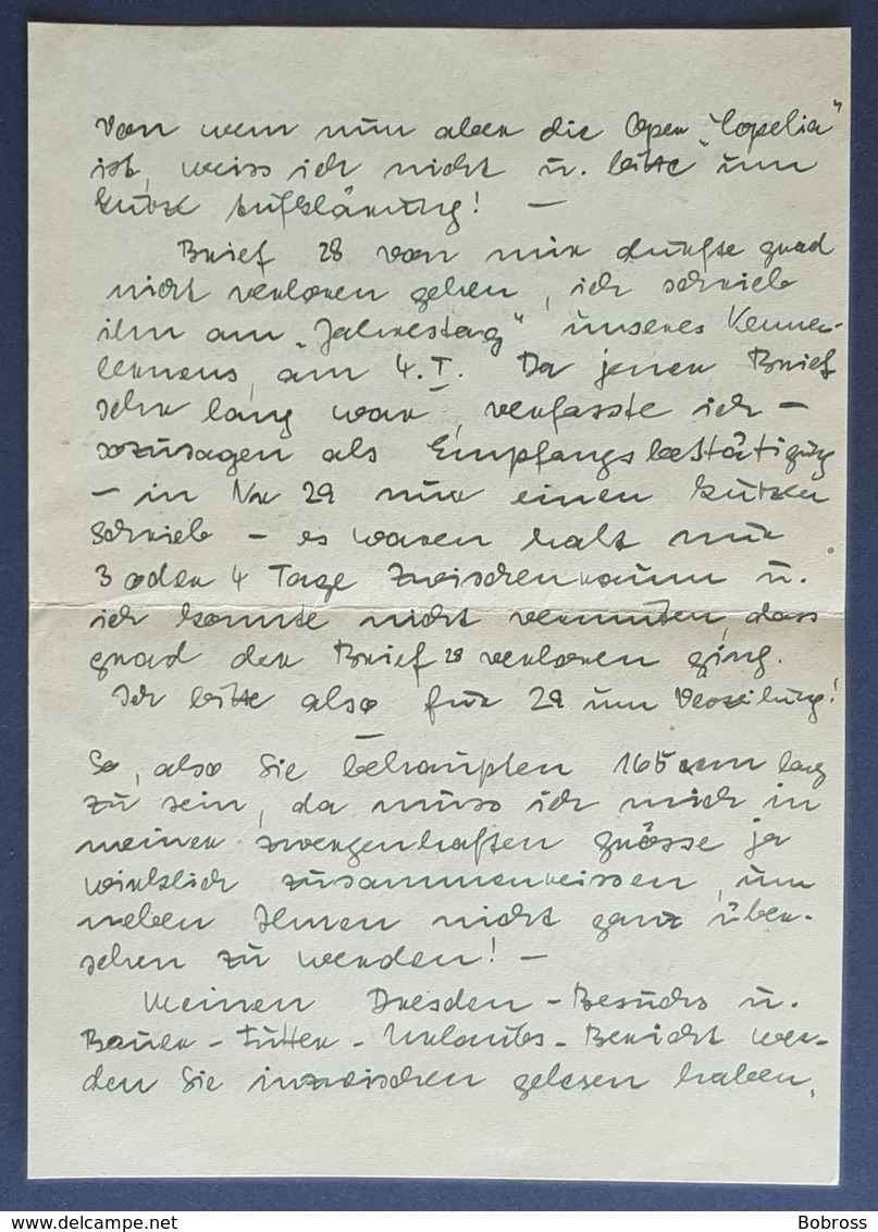 1943, Deutsches Reich, Luft Feldpost, Nummer 08959, Berlin, Allemagne, Germany - Feldpost 2e Wereldoorlog