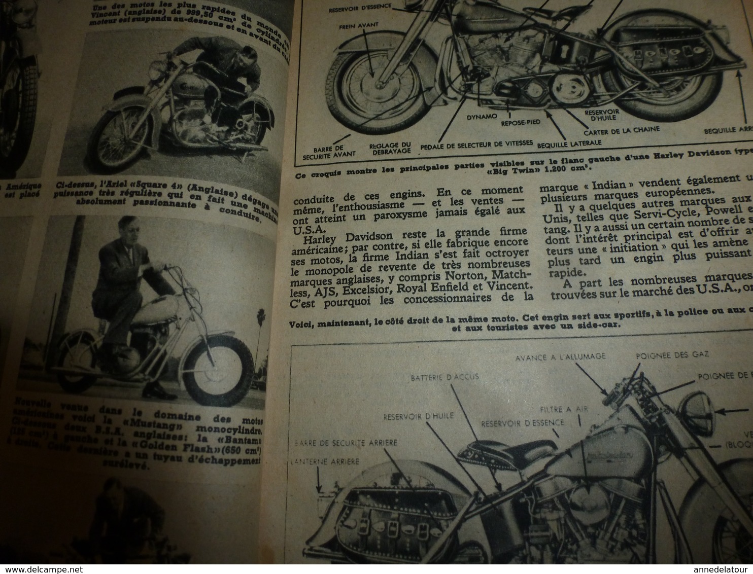 1953 MÉCANIQUE POPULAIRE: Chasse aux rayons cosmiques;Les motos américaines;Fabriquer une voile;Recherche de perles;etc