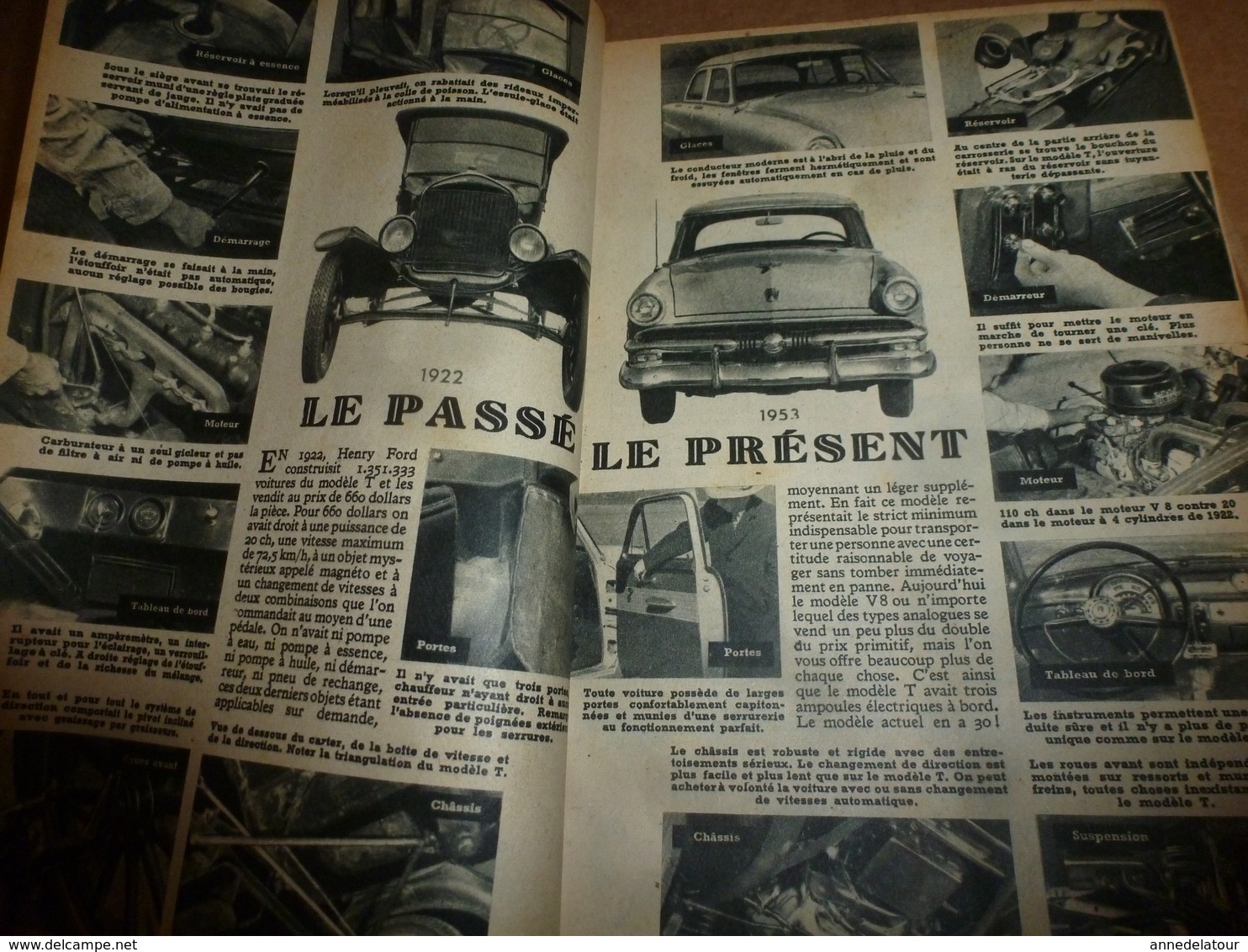 1953 MÉCANIQUE POPULAIRE: Chasse aux rayons cosmiques;Les motos américaines;Fabriquer une voile;Recherche de perles;etc
