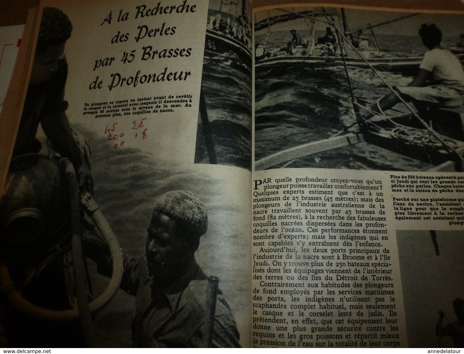 1953 MÉCANIQUE POPULAIRE: Chasse aux rayons cosmiques;Les motos américaines;Fabriquer une voile;Recherche de perles;etc