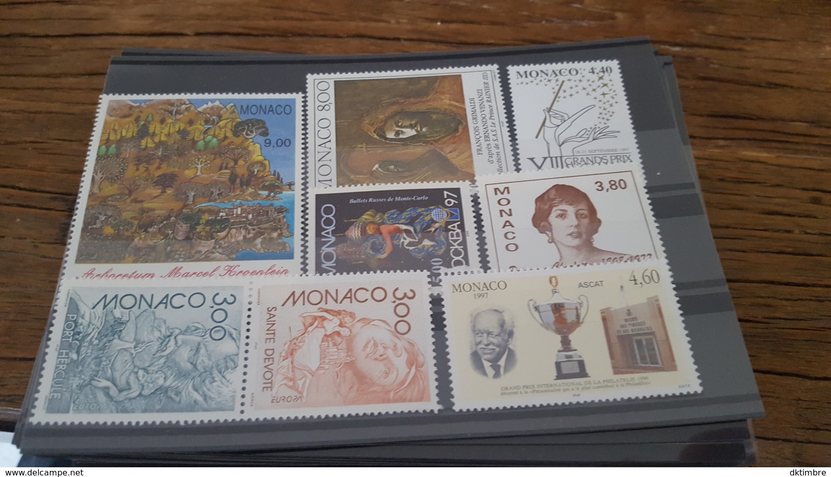 LOT 435737 TIMBRE DE MONACO NEUF**  LUXE FACIALE 6,1 EUROS - Collections, Lots & Séries