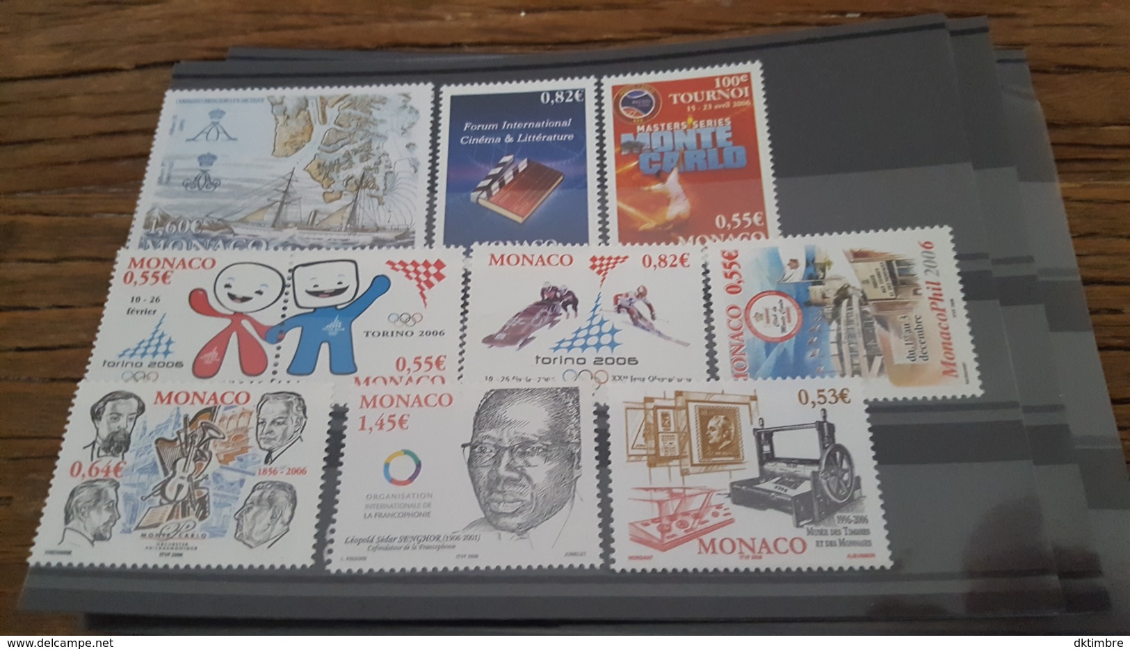 LOT 435793 TIMBRE DE MONACO NEUF** LUXE - Collections, Lots & Séries