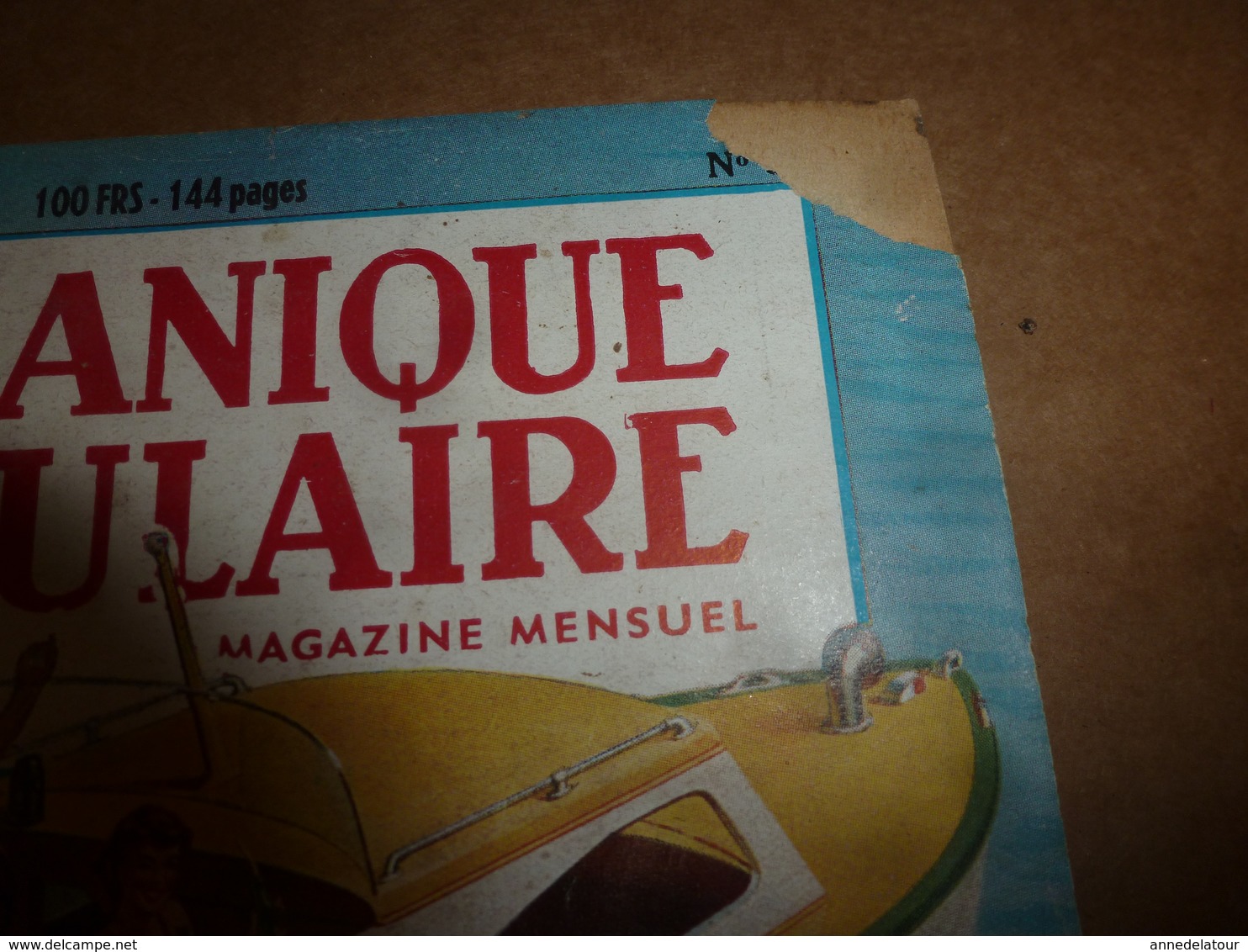 1953 MÉCANIQUE POPULAIRE: Chercheur D'or En Usine ; Prospecter L'uranium; Faire Une Table Tournante Pour Le Jardin; Etc - Andere & Zonder Classificatie