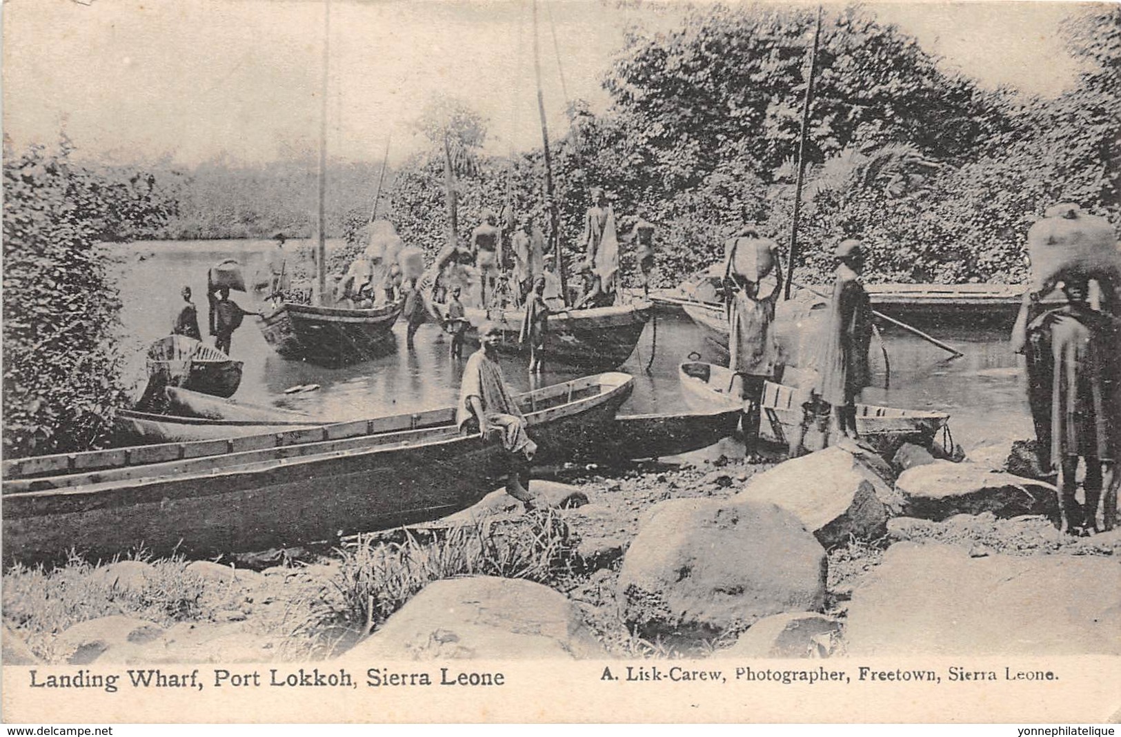 Sierra Leone - Ethnic / 11 - Landing Wharf - Port Lokkoh - Sierra Leone