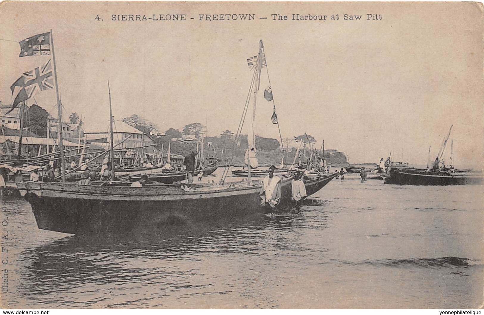 Sierra Leone - Other / 30 - Freetown - The Harbour At Saw Pitt - Sierra Leone