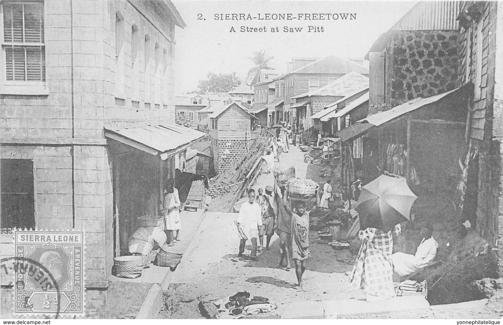 Sierra Leone - Other / 32 - Freetown - A Street At Saw Pitt - Sierra Leone