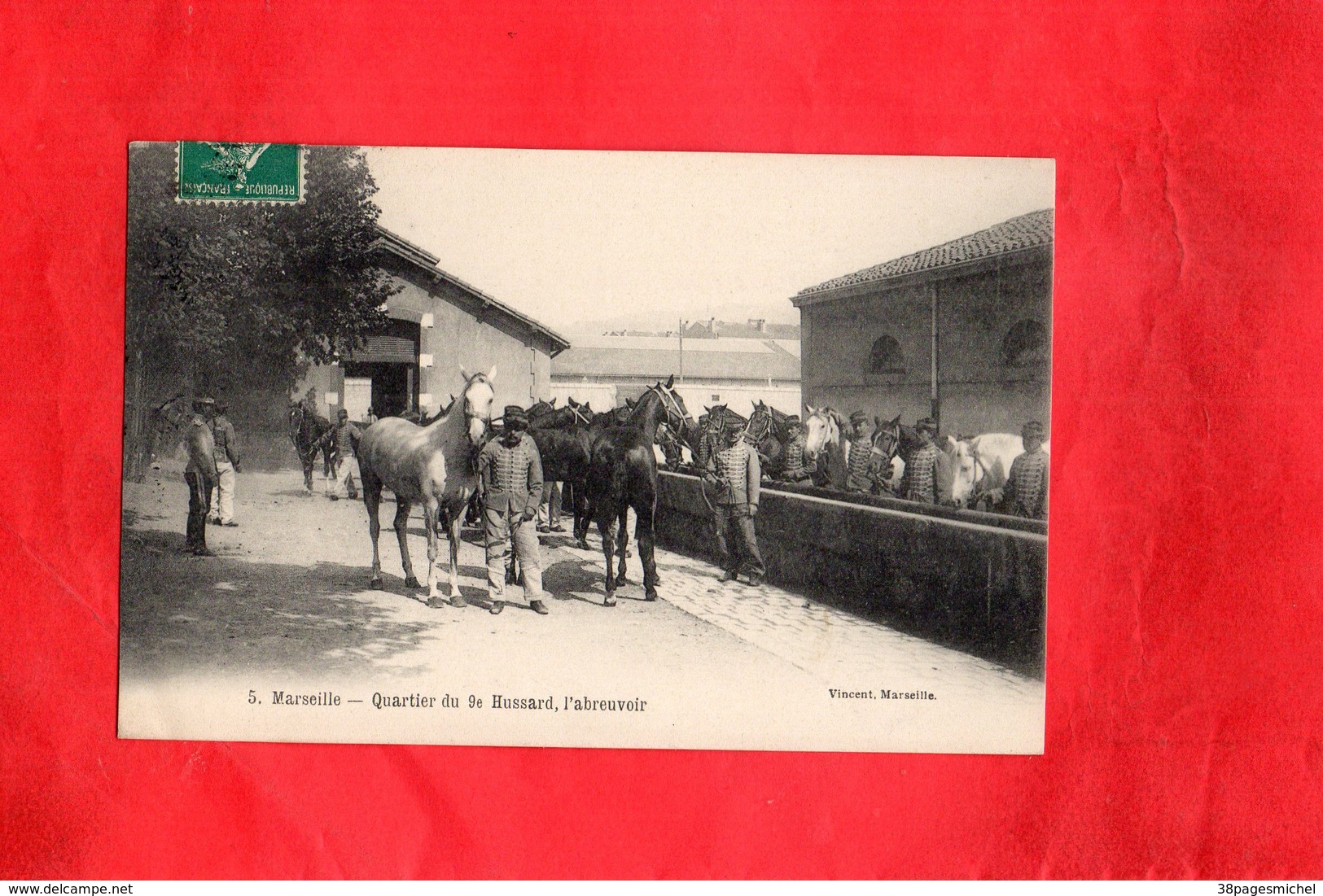 Carte Postale - MARSEILLE - D13 - Quartier Du 9e Hussard, L'abreuvoir - Non Classés