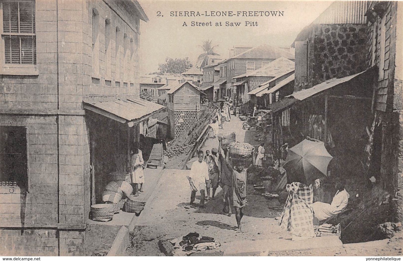 Sierra Leone - Other / 35 - A Street At Saw Pitt - Freetown - Sierra Leone