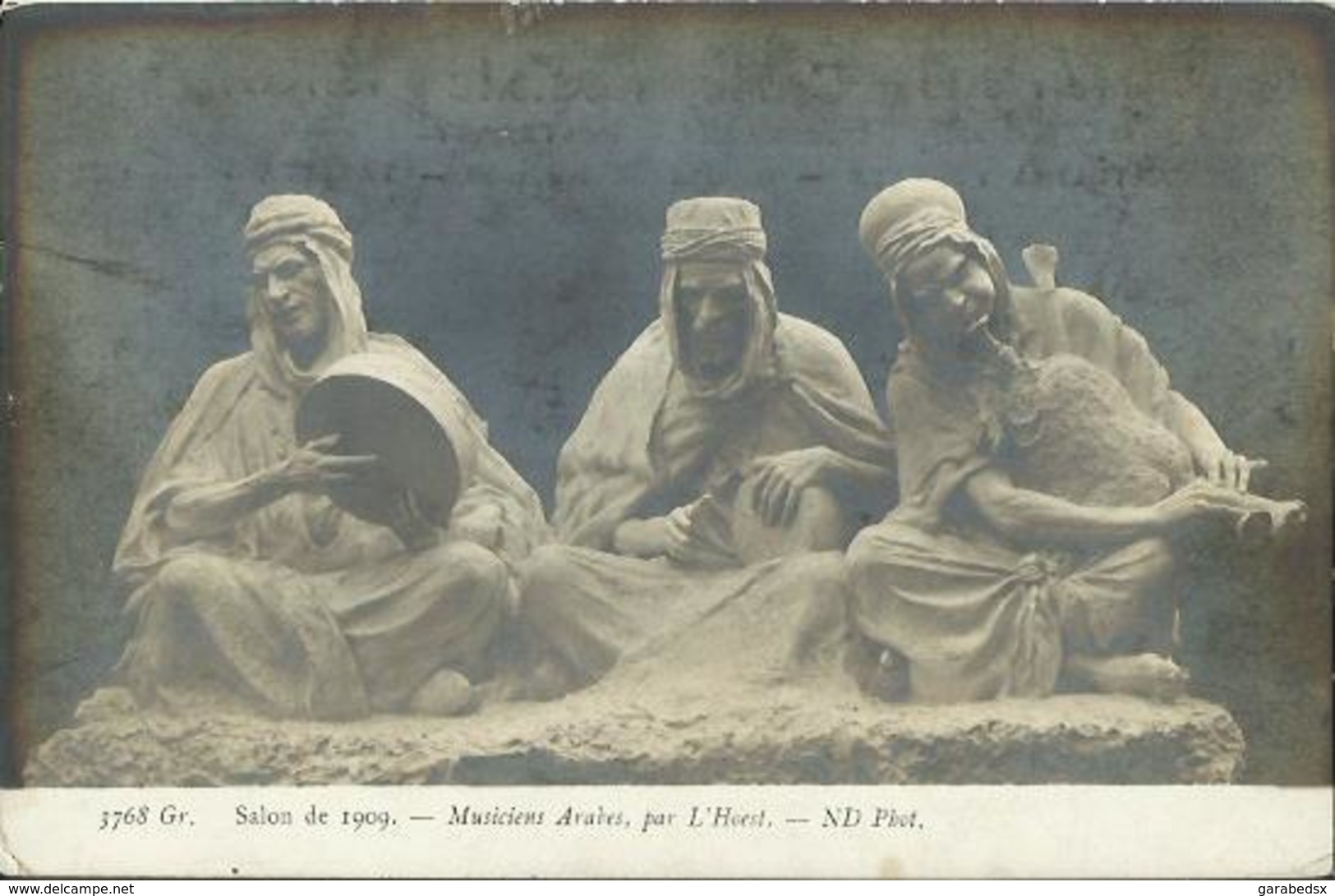 CPA - Salon De 1909 - L'HOERST - Musiciens Arabes. - Sculptures