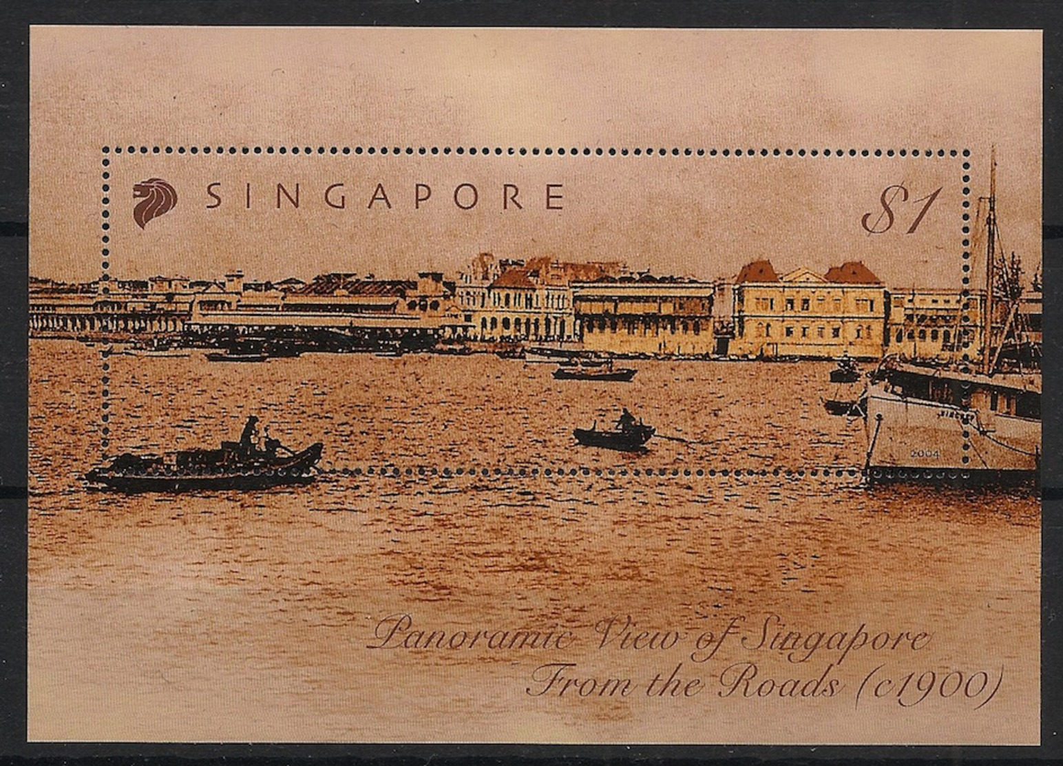 Singapore - 2004 - Bloc Feuillet BF N°Yv. 103 - Panoramic View - Neuf Luxe ** / MNH / Postfrisch - Singapour (1959-...)