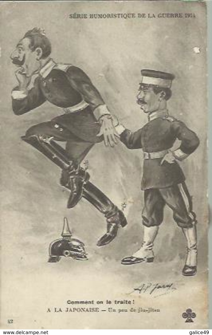 8981 CPA Humoristique 1914 - Guillaume II Et Nicolas II - Guerre 1914-18