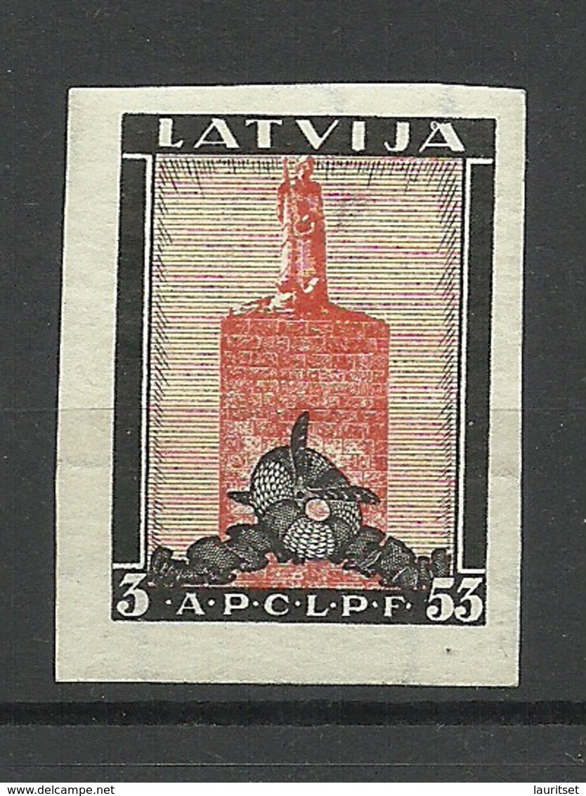 LETTLAND Latvia 1933 Michel 216 B * - Lettonie