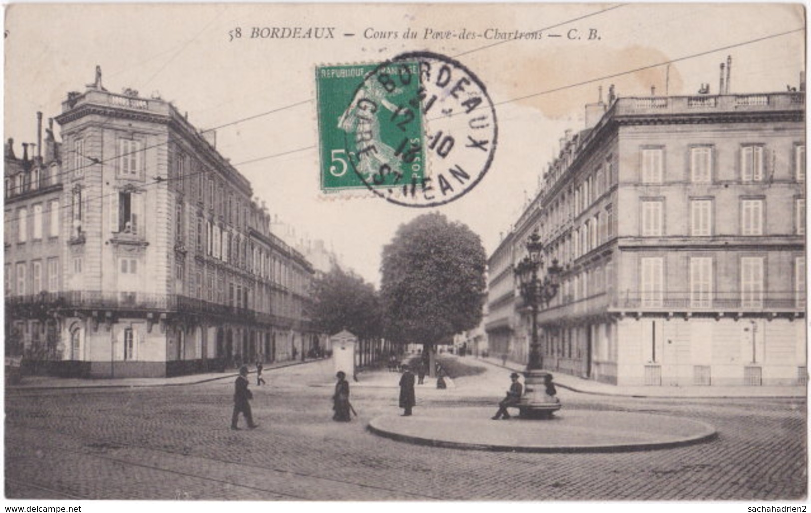 33. BORDEAUX.Cours Du Pavé-des-Chartrons. 58 - Bordeaux