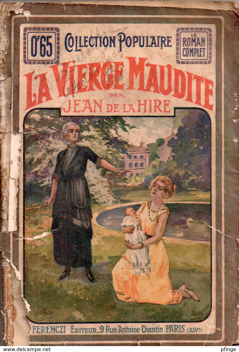 La Vierge Maudite Par Jean De La Hire - Collection Populaire N°20 - 1901-1940
