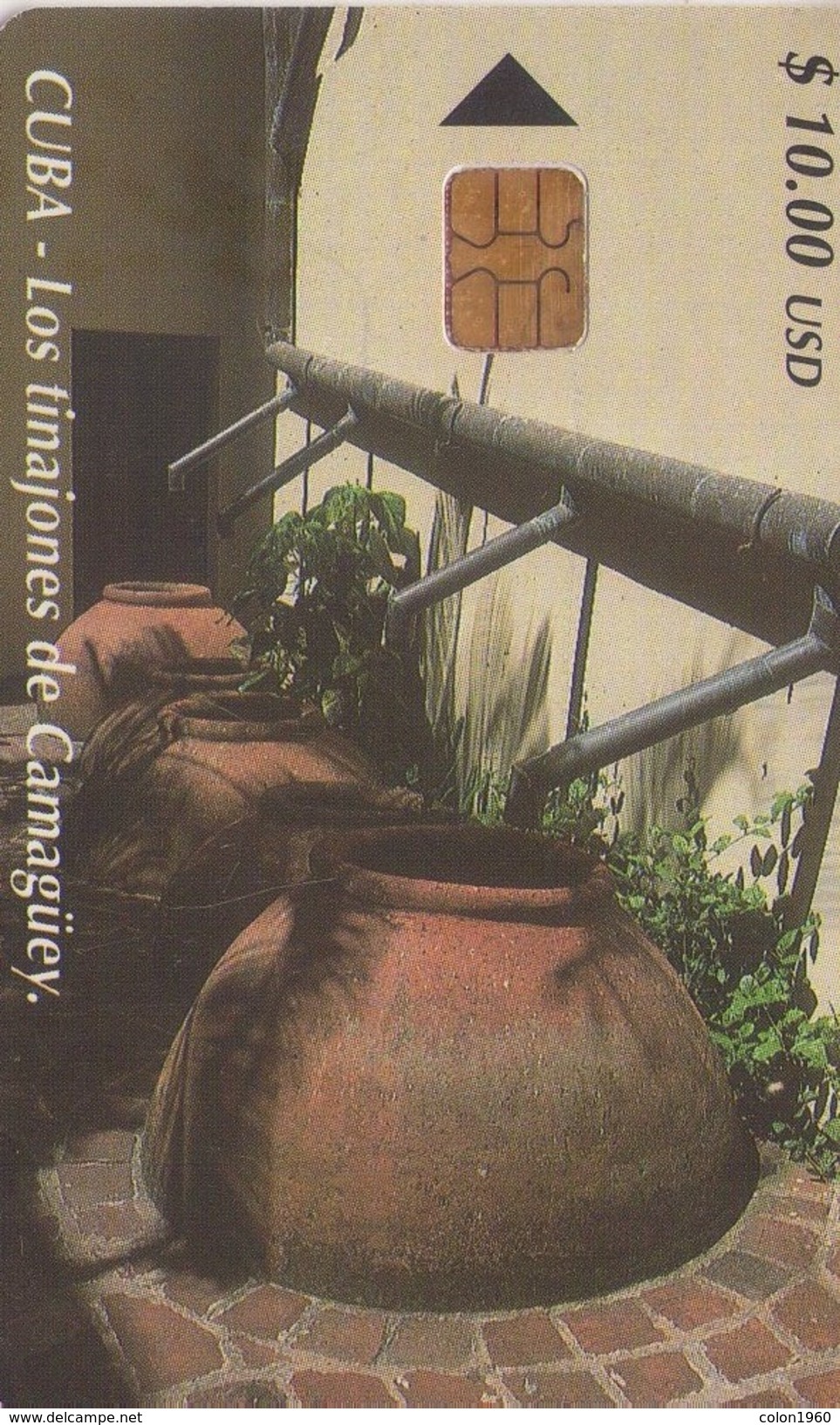 TARJETA TELEFONICA DE CUBA (LOS TINAJONES DE CAMAGÜEY) (333) - Cuba