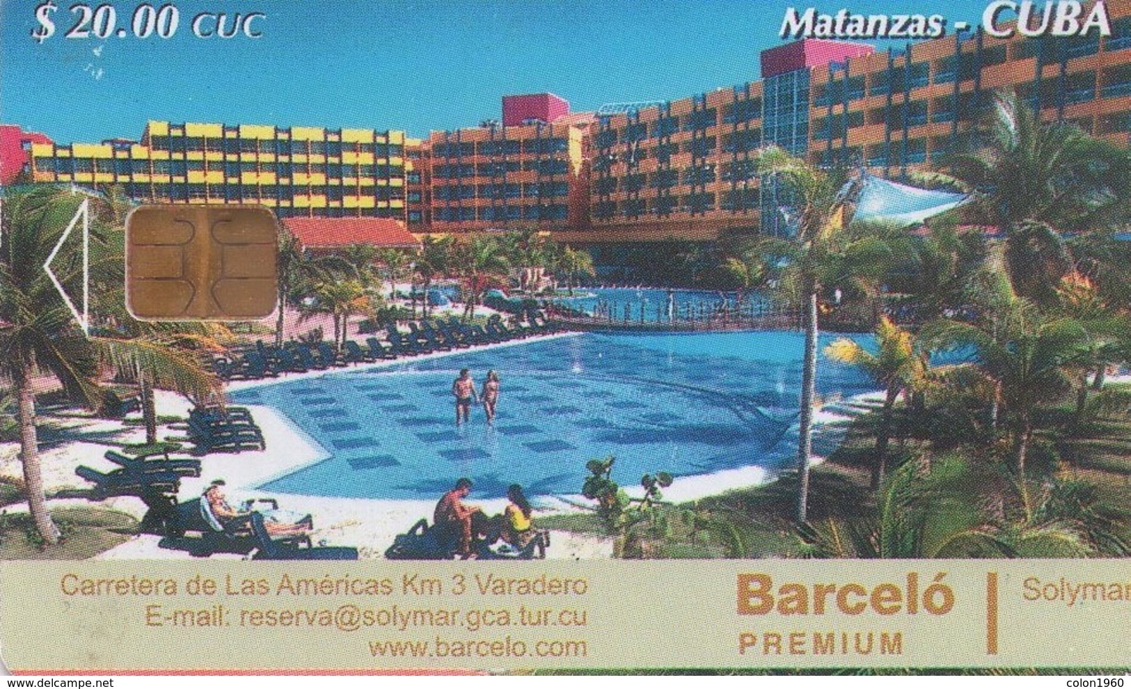 TARJETA TELEFONICA DE CUBA (BARCELÓ, MATANZAS) (341) - Cuba