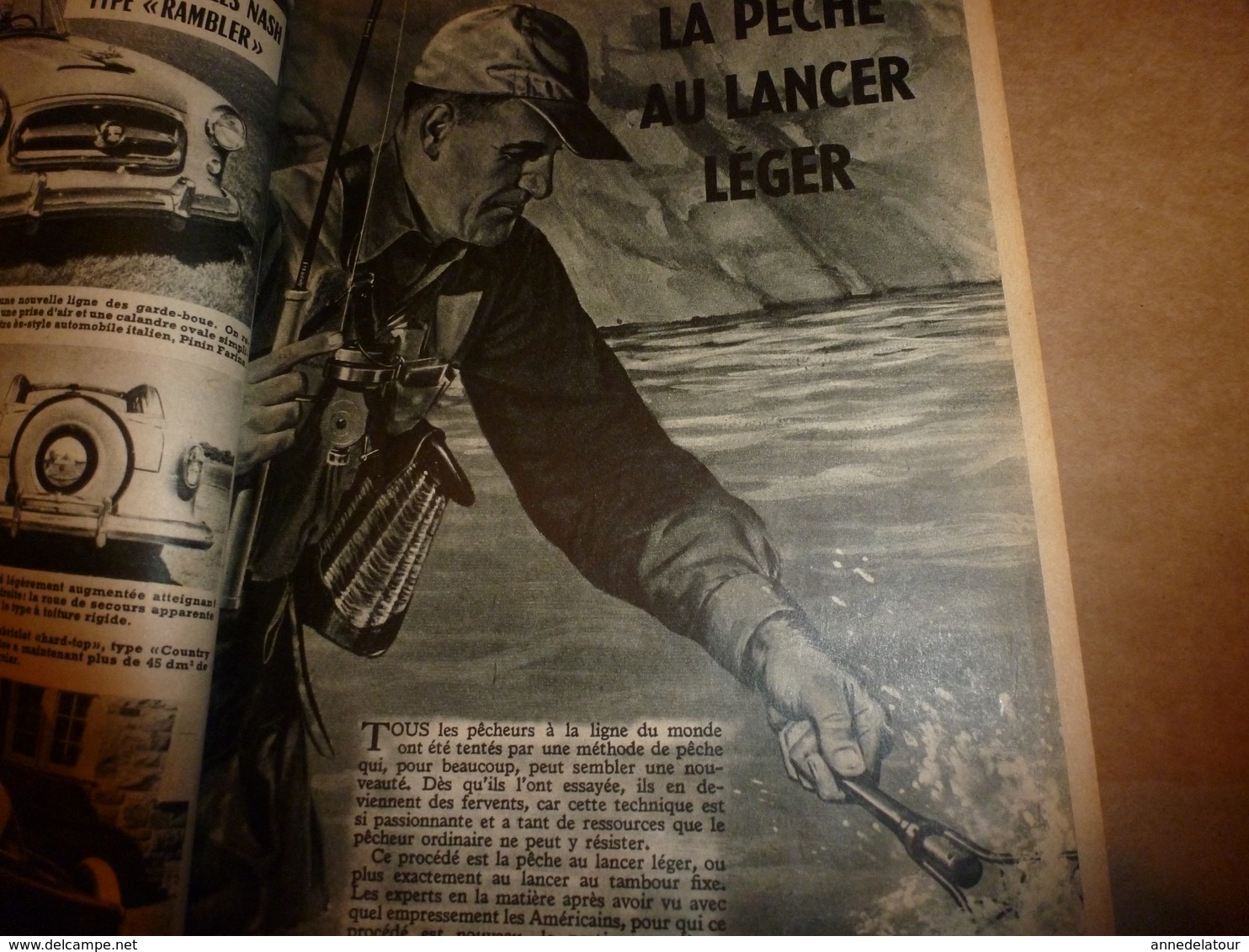 1953 MÉCANIQUE POPULAIRE:Pêche Au Lancer Léger; Comment Construire Sa Remorque De Voyage ; Etc - Autres & Non Classés