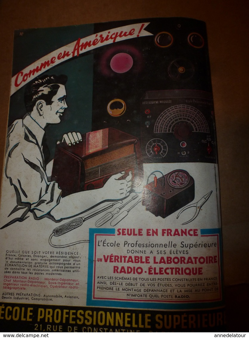 1953 MÉCANIQUE POPULAIRE:Pêche au lancer léger; Comment construire sa remorque de voyage ; etc