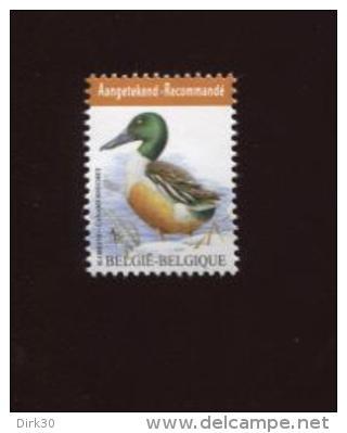 Belgie Buzin Vogels Birds Aangetekend-recommandé SLOBEEND 2015 Nr 4537 MNH - 1985-.. Oiseaux (Buzin)