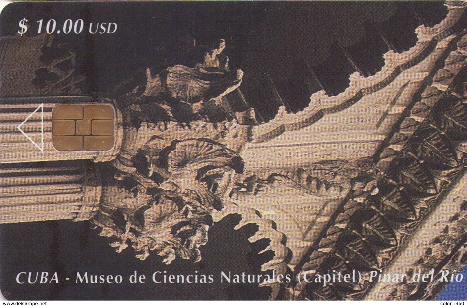 TARJETA TELEFONICA DE CUBA (MUSEO DE CIENCIAS NATURALES, CAPITEL) (315) - Cuba