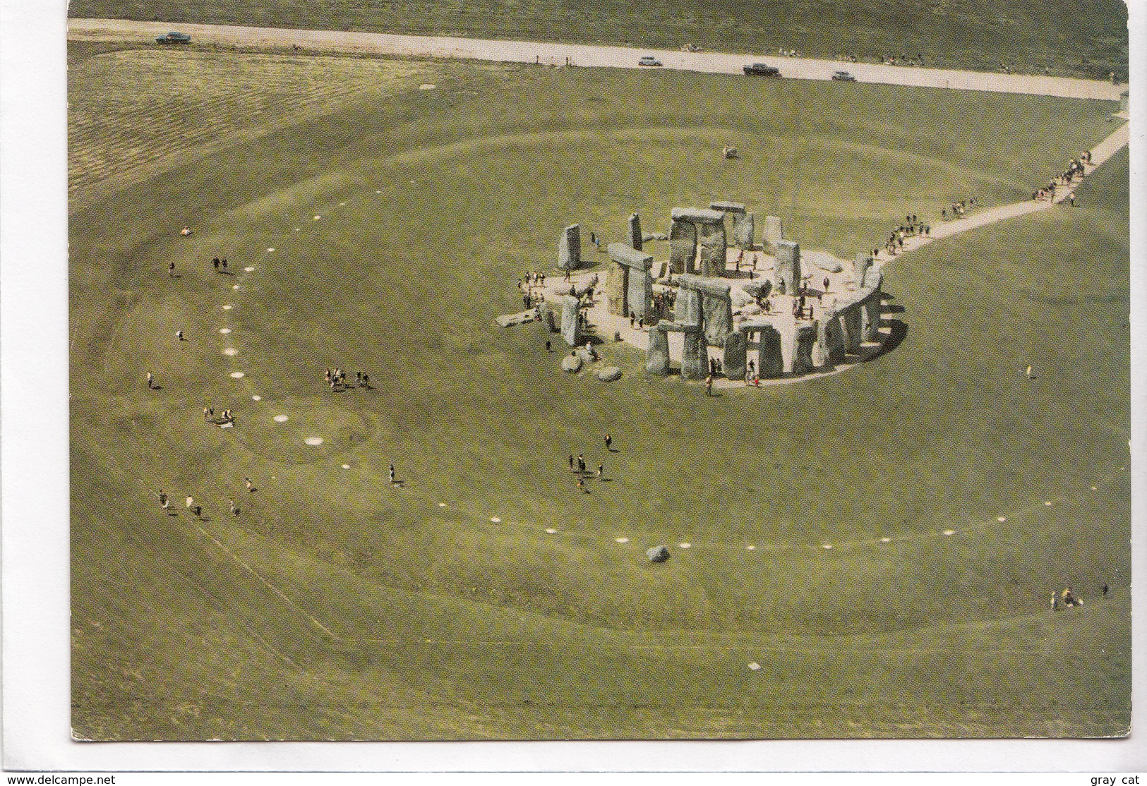 Stonehenge, Wiltshire, UK, Air View From South-east, 1967 Unused Postcard [22689] - Stonehenge
