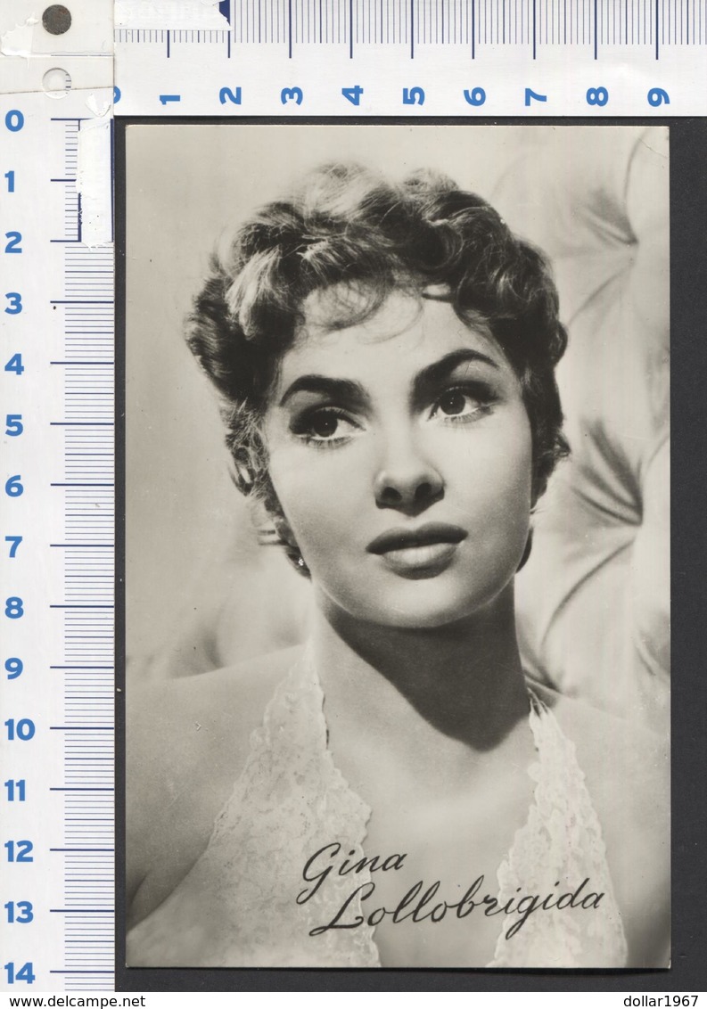 Luigina " Gina " Lollobrigida  -  NOT Used - See The 2  Scans For Condition. ( Originalscan !!! ) - Künstler