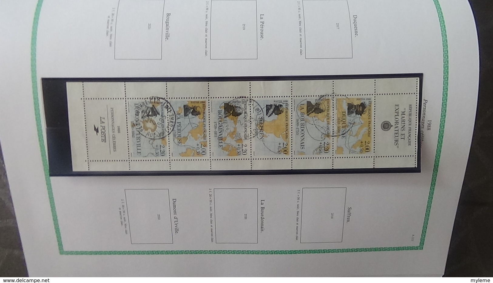 Collection de France oblitéré à compléter de 1972-73 à 1994. A saisir !!!