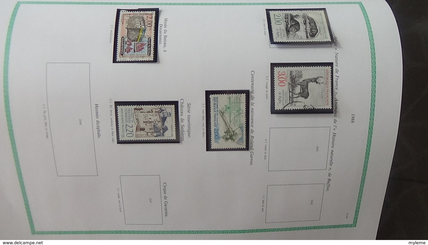 Collection de France oblitéré à compléter de 1972-73 à 1994. A saisir !!!