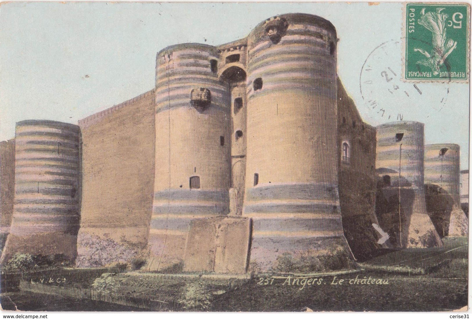 CPA - 251. Angers Le Château - Angers