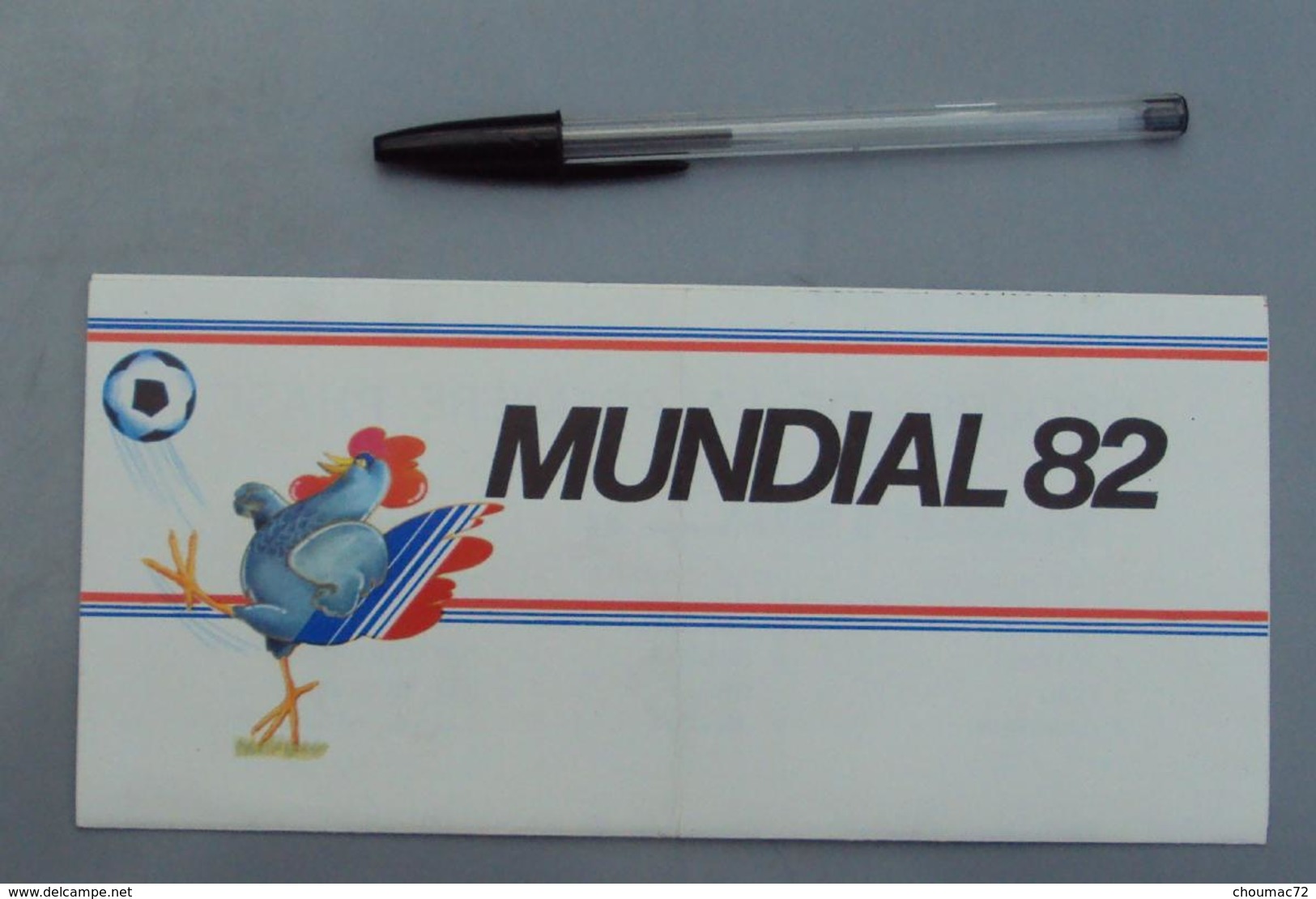 011, Transports Aviation Commerciale, Air France - Football Mondial Mundial 82 1982 Espagne -  Pochette Pour Billet - Pl - Autres & Non Classés