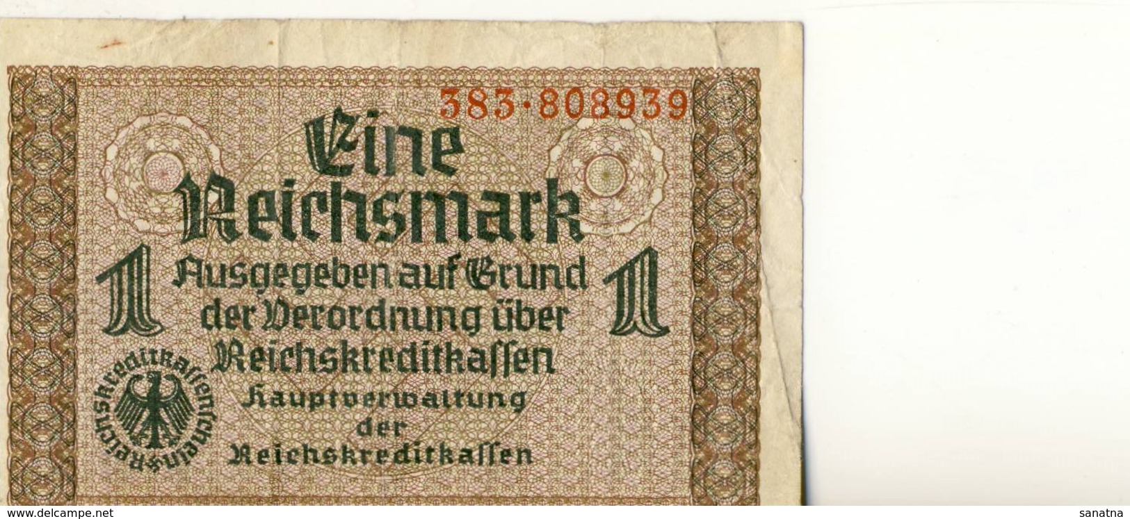 Germany 1 Reichsmark Third Reich - Sonstige & Ohne Zuordnung