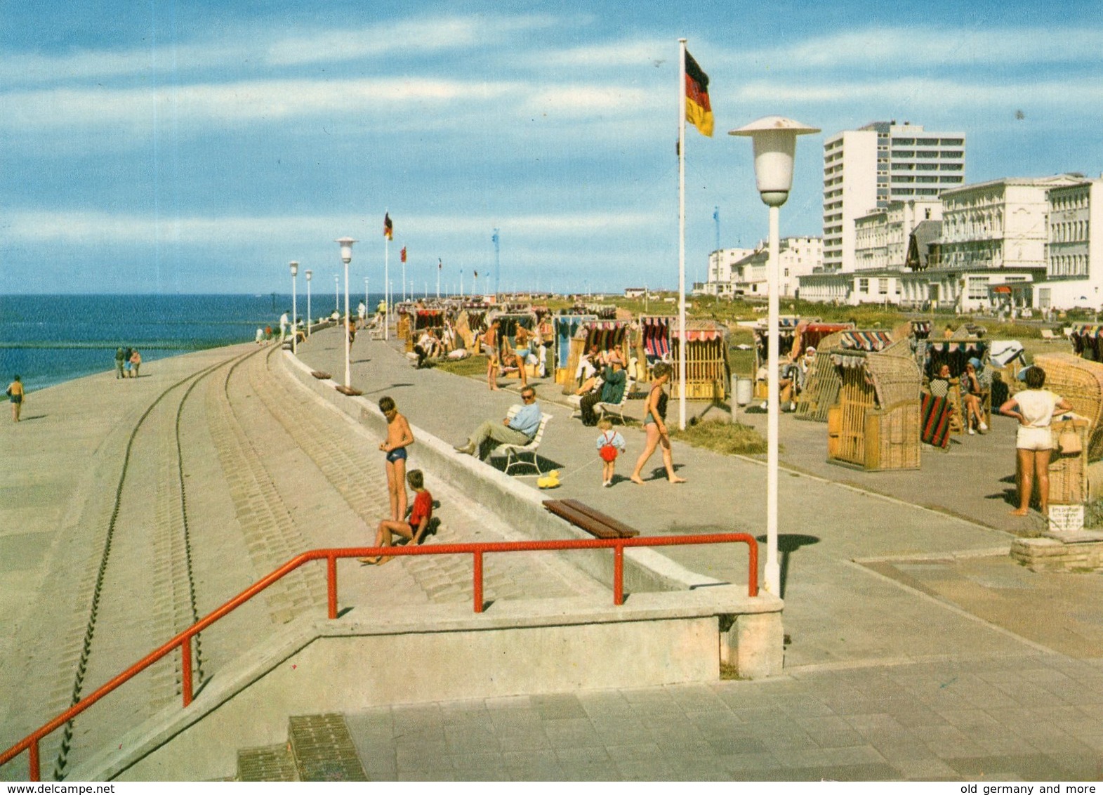 Nordseebad Norderney Strandpromenade An Der Kaiserstrasse - Norderney