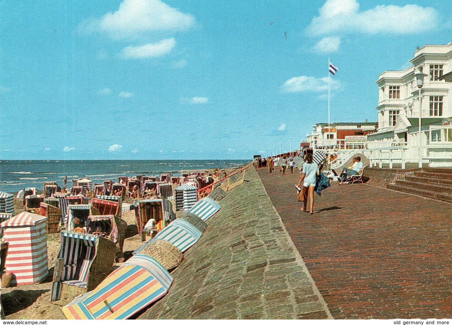 Nordseebad Norderney Weststrand Und Promenade - Norderney